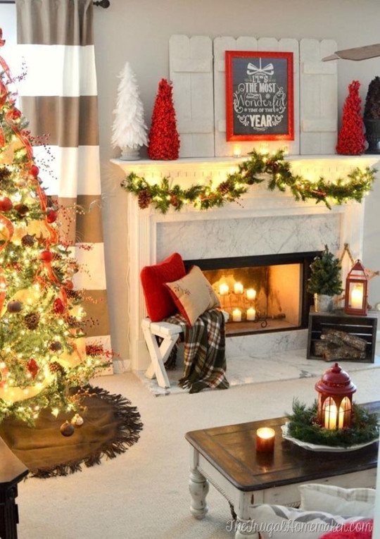 living room decorating ideas to try this Christmas