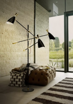 Modern Floor Lamps for the Luxury Living Room