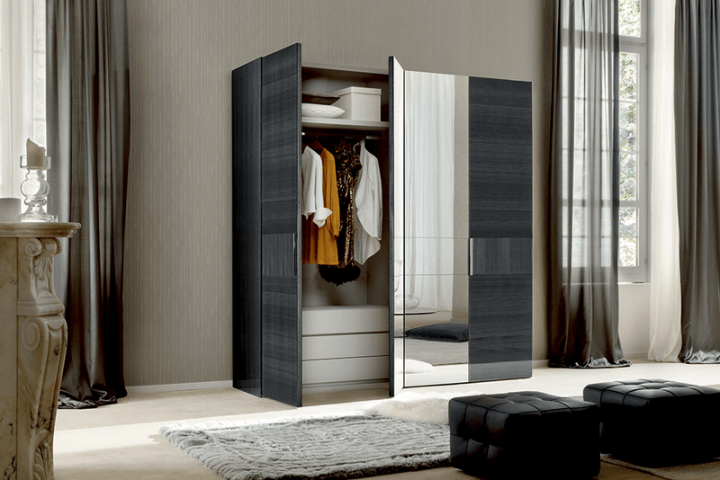 Montecarlo Tall Wardrobe (") – ItalMod Furniture