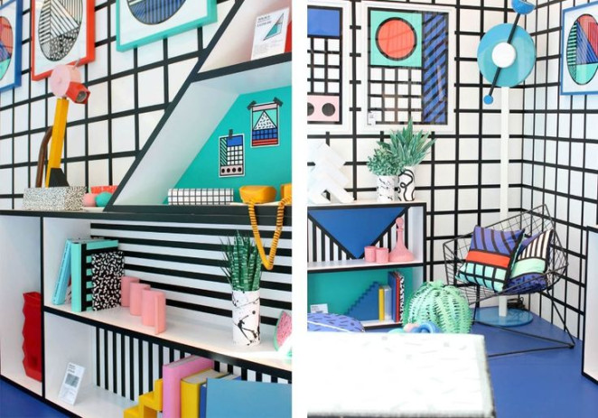 Mood Board: Feel the Colorful Vibe of Memphis Design  Modern Home