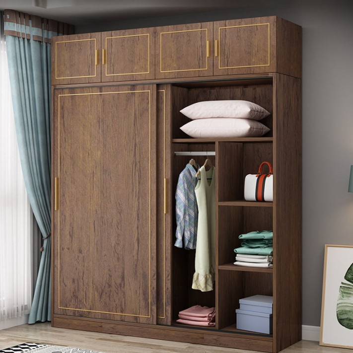 Morelia Solid Wood Wardrobe