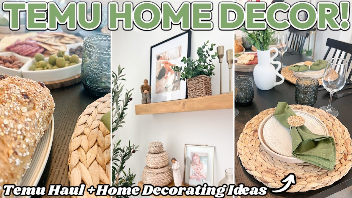 MUST HAVE TEMU HOME DECOR! 😍  Home Decor Ideas On A Budget  Decorate  With Me  HUGE Temu Haul