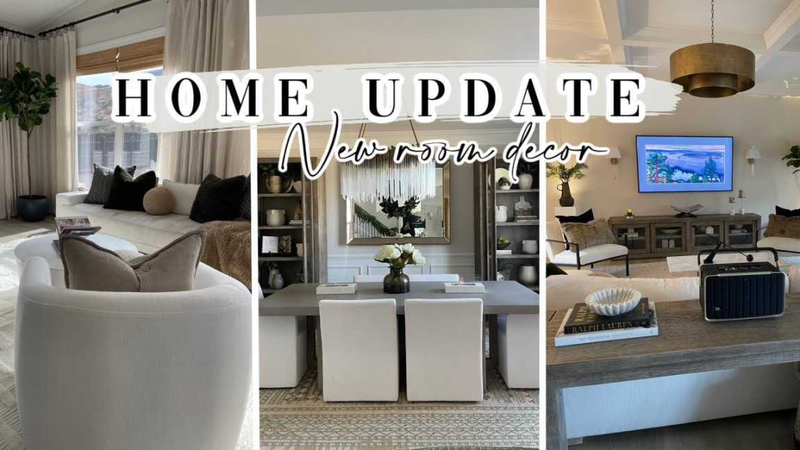 NEW HOME UPDATE  ROOM MAKEOVER, HOME DECOR & MORE  JANUARY