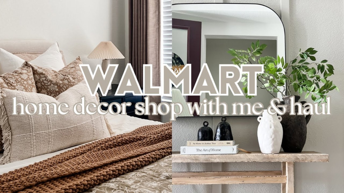 NEW WALMART HOME DECOR   SHOP WITH ME & HAUL