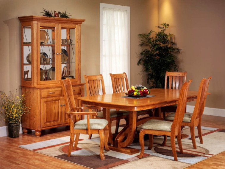 Oak Furniture - Dining Tables - Countryside Amish Furniture