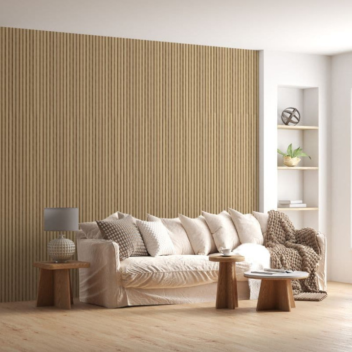 Oak Slat Wall Panel  The Panel Company