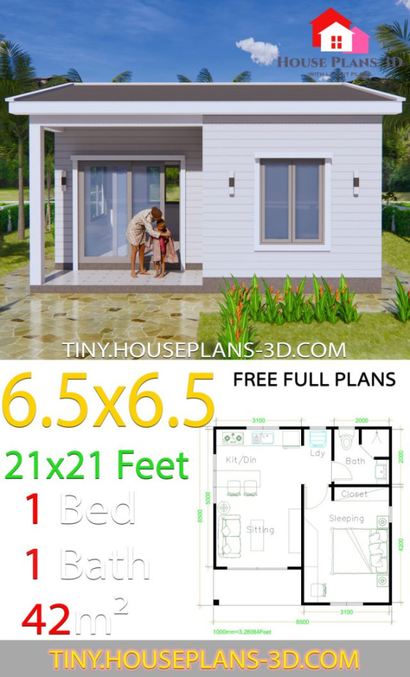 One Bedroom House Plans x Feet .x