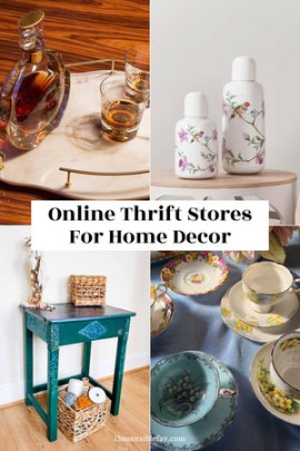 Online Thrift Stores For Home Decor (Where To Buy Second Hand