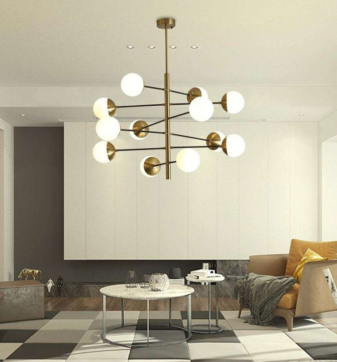 Osborn Modern Molecular Pendant Light  Light Vault