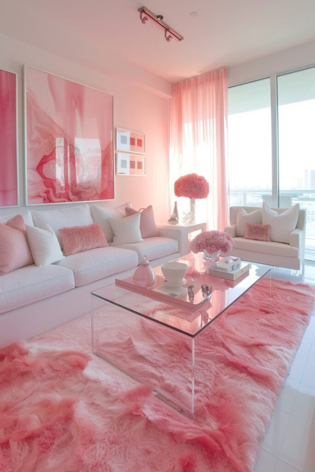 Pink Room Decor Ideas To Brighten Your Home - Learn California