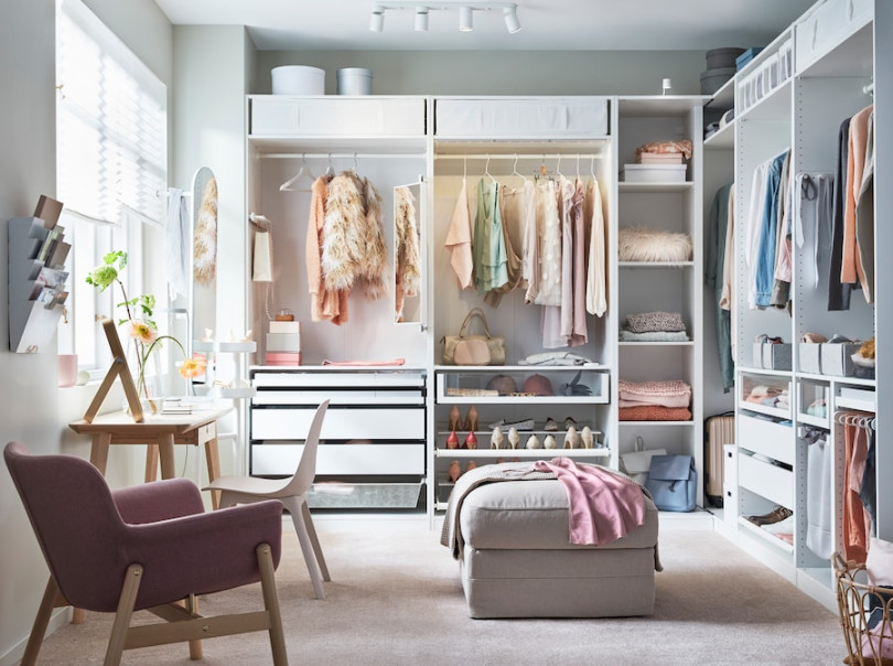 Plan your dream walk-in closet - IKEA