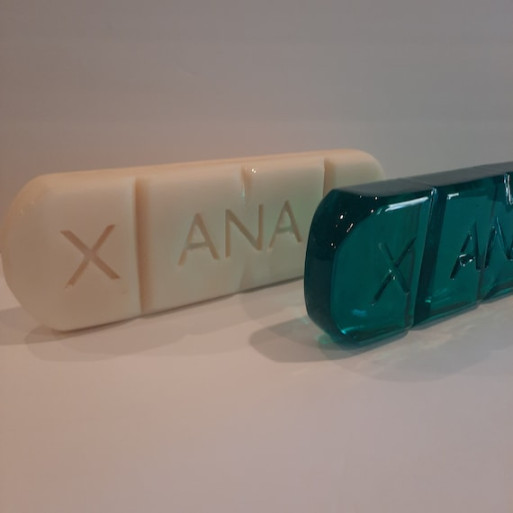 Pop-art Resin Pill Jumbo Xanax Custom Pill Pharmacy Handmade Art