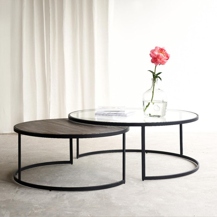 Prato Nested Coffee Table  Round