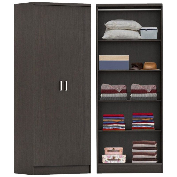 Raymo  Door Wardrobe , (With Shelf)