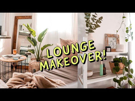 Renter-friendly SMALL "LOUNGE" MAKEOVER! (pep home haul, mrp home)