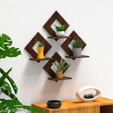 Shivmaan Art Decorative Wooden Wall Hanging Square for House Decoration Item