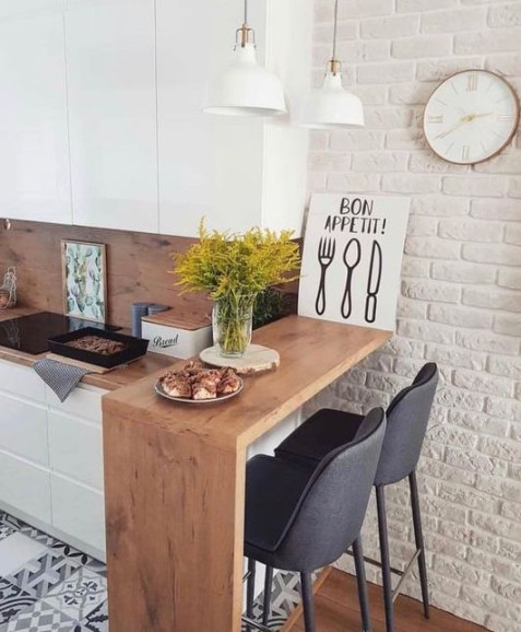 Small Yet Stylish Breakfast Bar Ideas - Shelterness