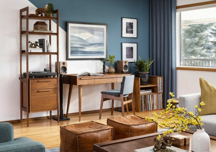 Smart Ideas For Putting a Desk In a Living Room  Kolo Magazine