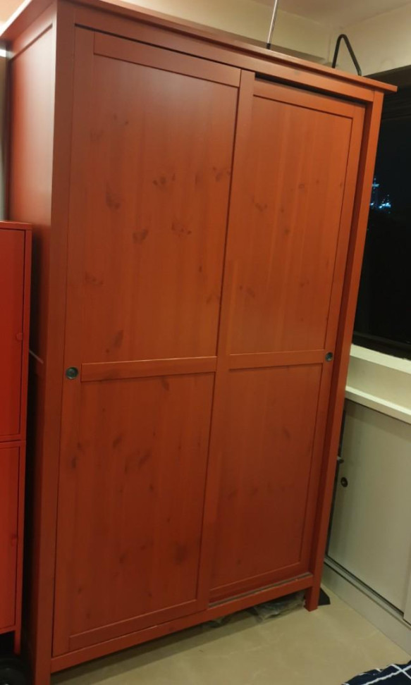 Solid Wood IKEA Hemnes Wardrobe