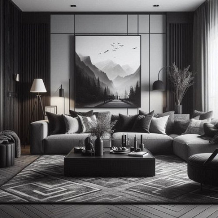 Stunning Black and Grey Living Room Ideas for Elegance