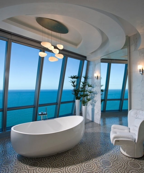 Stunning Luxury Bathrooms with Incredible Views