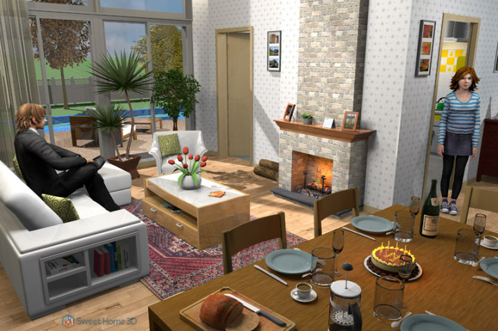 Sweet Home D - Draw floor plans and arrange furniture freely