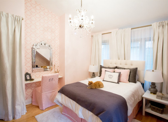 Teens "Juicy Couture" Bedroom - Traditional - Kids - Montreal - by