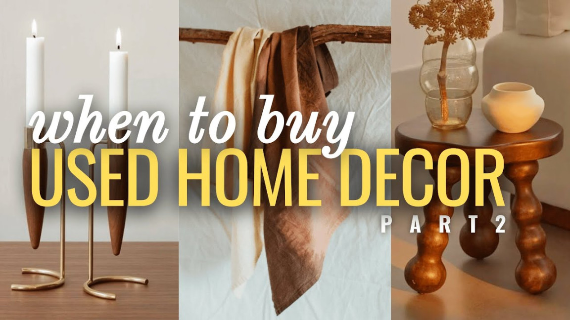 THE  BEST THRIFTED HOME DECOR Items YOU NEED  Part  - YouTube