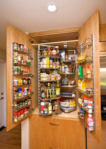 The  Most Popular Kitchen Storage Ideas on Houzz - Austin Wood