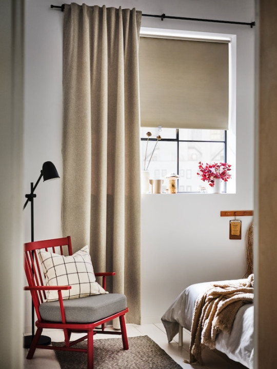 Tips and ideas for better bedroom curtains - IKEA  IKEA Singapore