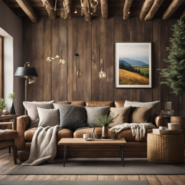 Top  Rustic Living Room Wall Decor Ideas for Cozy Charm