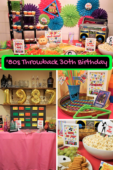 Totally Tubular: A s Throwback th Birthday — Legally Crafty Blog