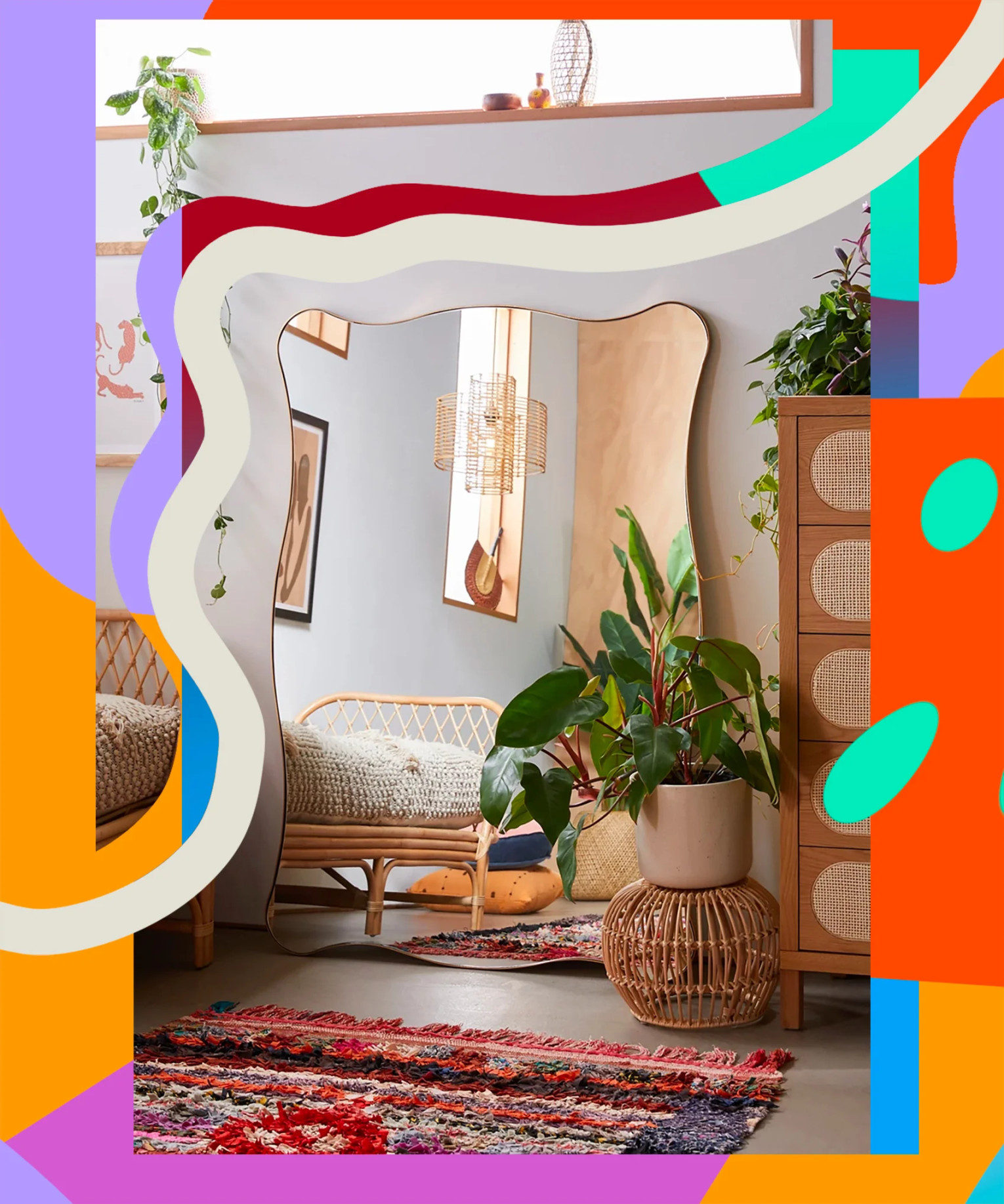 Urban Outfitters Home Trends Include Wavy Furniture