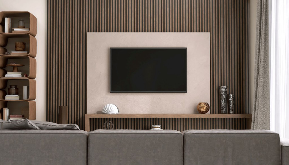 Use This IKEA TV Wall Idea To Upgrade Your Console  Oak