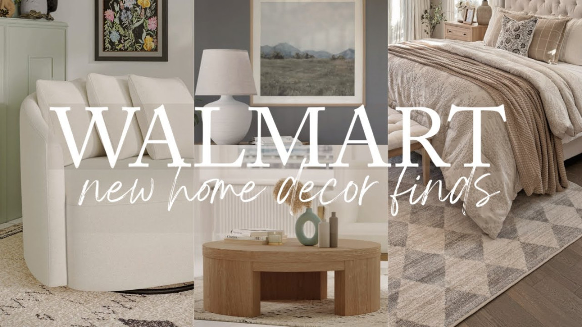 WALMART NEW HOME DECOR FINDS  SHOP WITH ME  WALMART CURATED HOME DECOR  FINDS