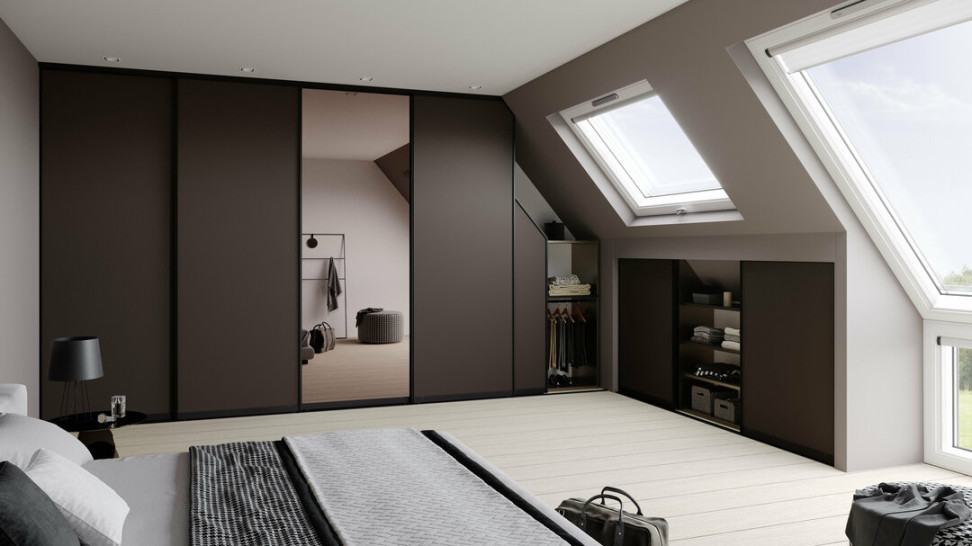 Wardrobes in sloping ceilings  raumplus