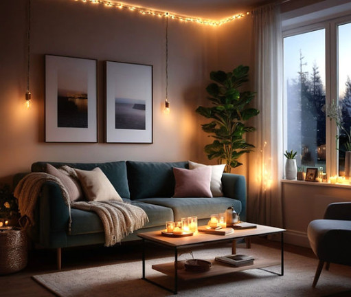 Warm Ambient Lighting: Create a Cosy, Calming Home