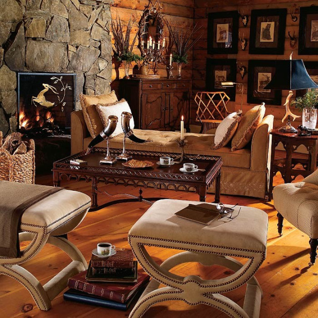 Warm and Cozy Wildlife and Hunt-Themed Inspired Rooms