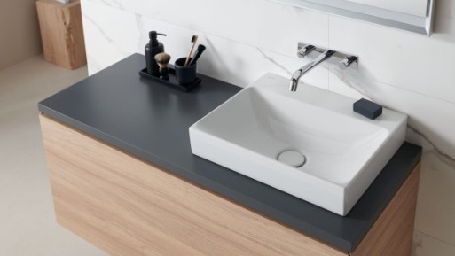 Washbasin cabinets for bathrooms & guest WCs  Geberit North