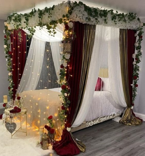 WEDDING ROOM DECORATION -