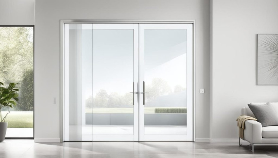 White Glass Door Design: Elegant Home Solutions