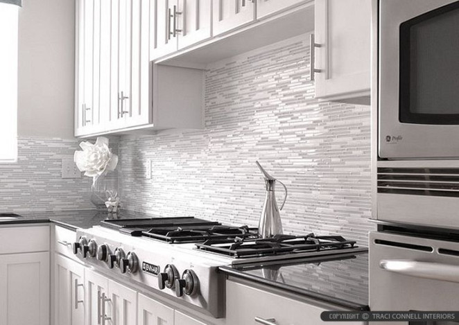 + White "MODERN" Backsplash Ideas (Contemporary Design Style!)